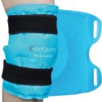 Comfytemp Kühlmanschette Knie 27x35cm Kühlpad Groß Gel Kühlbandage Kühlpack | Wiederverwendbar Kniebandage Kalt Warm Kompresse Kniekühlung Belastung Sport Arthritis Prellungen Schwellung Verstauchung OP