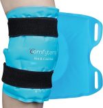 Comfytemp Kühlmanschette Knie 27x35cm Kühlpad Groß Gel Kühlbandage Kühlpack | Wiederverwendbar Kniebandage Kalt Warm Kompresse Kniekühlung Belastung Sport Arthritis Prellungen Schwellung Verstauchung OP