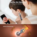 BEBIRD R1 Ultra Ohrenschmalz Entferner Kamera, Ohrenreiniger Komplett-Set mit Sichtbarer Dropper & Pinzette Für Familie-Blau