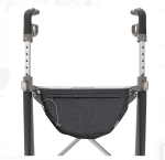 byACRE Carbon Ultralight Rollator faltbar mit Softrädern und Ankipphilfe - nur 4,9kg - weiß – Bild 2
