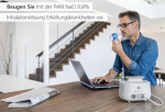 PARI NaCl 0,9% Inhalationslösung - isoton (0,9% Kochsalz),60 x 2,5 ml – Bild 3