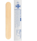AIESI® Holzspatel Mundspatel Zungenspatel aus holz einweg STERIL (100) – Bild 2